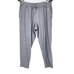 The North Face High Rise Flashdry Cropped Pocket Gray Joggers Size Large